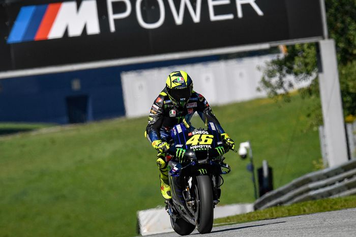 Posisinya belum aman karena melempem di hari pertama MotoGP Stiria 2020, begini penjelasan Valentino Rossi