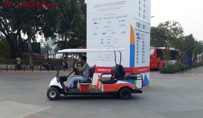 Kendaraan Buggy yang dipakai untuk Operasional Asian Games 2018