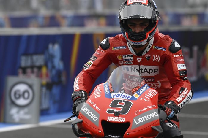 Danilo Petrucci berhasil mengakhiri sesi kualifikasi MotoGP Spanyol 2019 dengan menduduki posisi tujuh