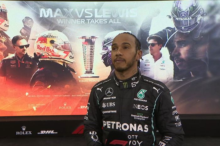 Kalah di balap F1 Abu Dhabi 2021, Lewis Hamilton juga gagal untuk mencetak rekor juara dunia kedelapan