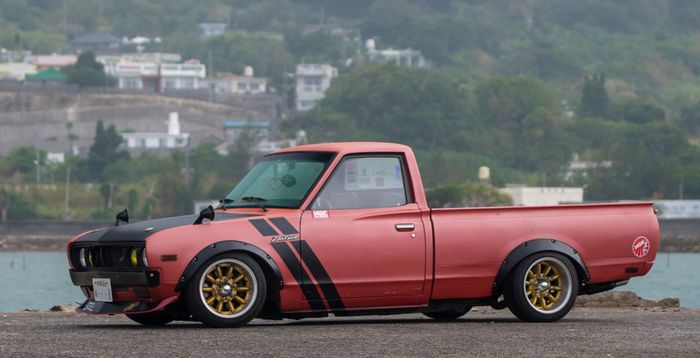 Tampilan  ceper pikap Datsun 620 lansiran 1973