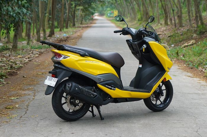 Suzuki Burgman Street 125EX pasang cakram belakang