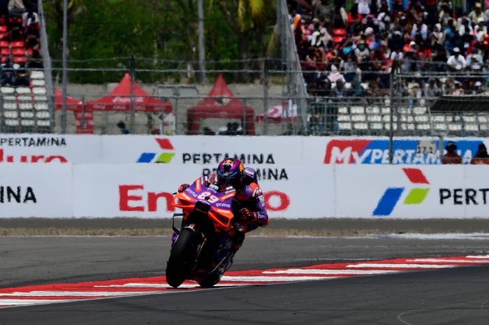 Jorge Martin tak terkalahkan di MotoGP Mandalika 2024. Marc Marquez lagi-lagi tidak finish di Mandalika. 