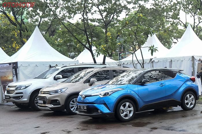 Toyota C-HR, Chevrolet Trax dan Trail Blazer bisa dicoba di PTDR 2018