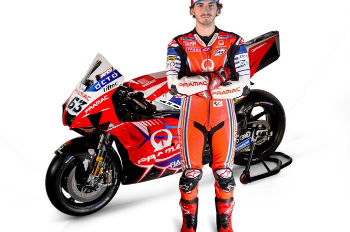 Gunakan Desmosedici GP20, Ducati berharap Francesco Bagnaia mampu menyaingi performa Fabio Quartararo di MotoGP 2020