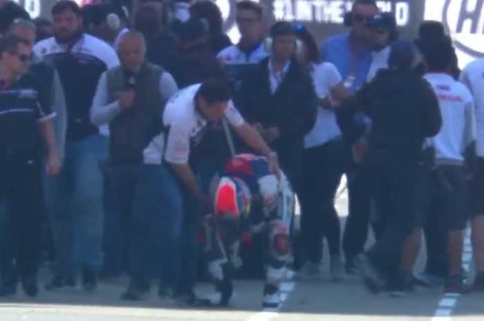 Di Giannantonio sangat kecewa setelah tahu mendapat sanksi