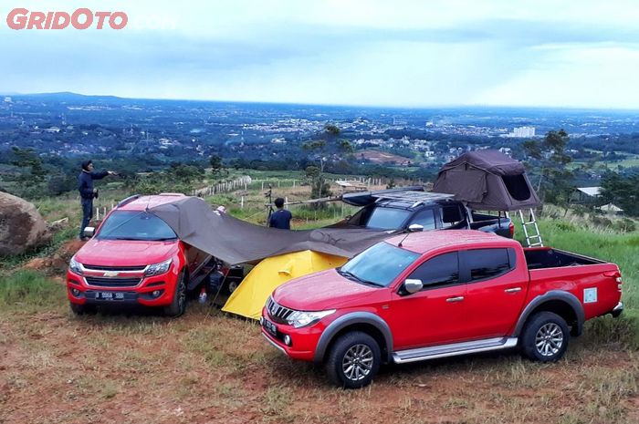 Adu Fitur Chevrolet Colorado Vs Mitsubishi Triton Vs Nissan Navara