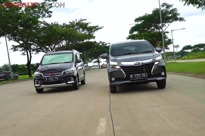 Grafik tenaga Avanza terasa mantap di putaran menengah