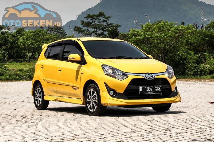 Spesifikasi dan kisaran harga Toyota Agya tahun 2017 seken