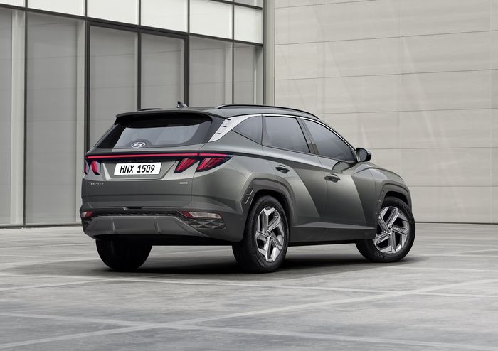 Tampilan belakang Hyundai Tucson generasi ke-4