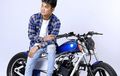 Viral Gara-gara Parodikan Andika Kangen Band, Begini Gaya Tri Suaka di Atas Scorpio Chopper