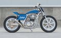 Motor Trail Yamaha Berubah Manis Jadi Street Tracker