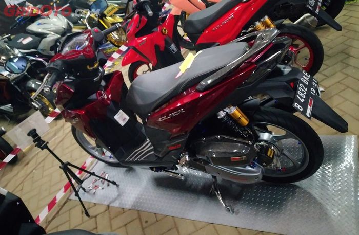 Honda Vario 150 tampil kece dengan modifikasi elegan plus part istimewa