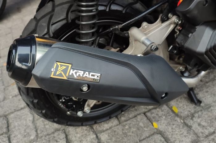 Knalpot K'Race untuk ADV 160 harga Rp 1 jutaan