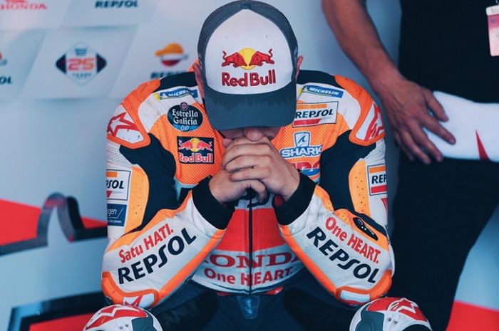 Jorge Lorenzo mengalami masalah pada motornya di MotoGP Amerika 2019.