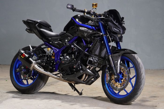 Yamaha MT-25 Makin Garang Bermuka MT-15, Part Hedon di Sana-Sini