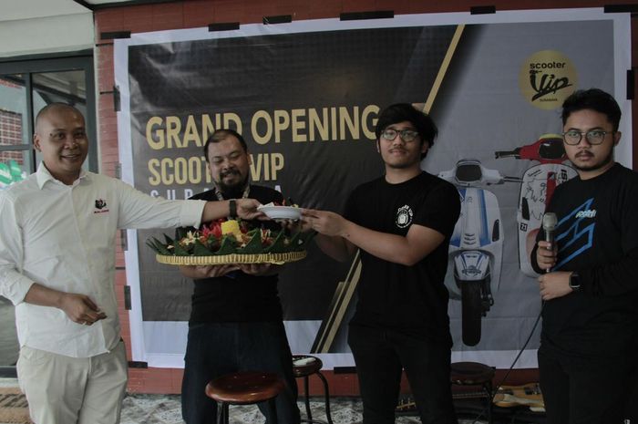 Scooter VIP Perluas Jaringan di Surabaya, Bengkel Plus Tempat Kongkow Berkonsep Kece Kekinian 