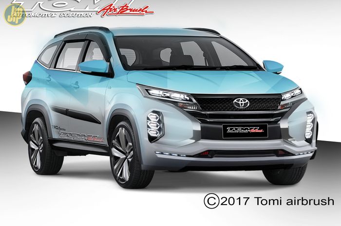 modifikasi virtual Toyota all new Rush