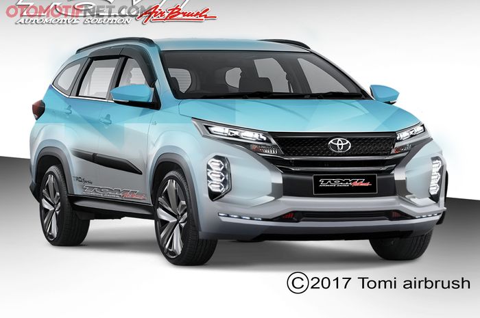modifikasi virtual Toyota all new Rush