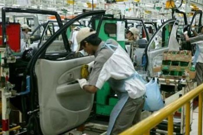 Ilustrasi pabrik Daihatsu