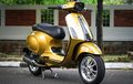 Pecinta BMW Modif Vespa Sprint, Diguyur Warna Langka Plus Part Mewah