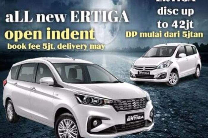 Suzuki Ertiga Ultimate M/T diskon hingga Rp 42 juta