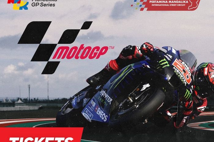 Tiket MotoGP Indonesia 2022 akan segera dijual. 