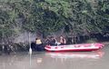 Maling Motor Terpergok, Ngumpet di Sungai, Kepala Nongol Ketahuan Petugas