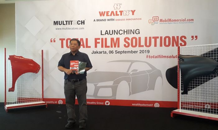 CEO PT Welty Indah Perkada, Arief Hidayat saat launching PPF, Jumat (6/9/2019).