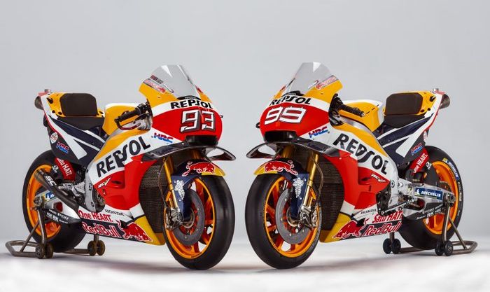 Livery Honda RC213V tim Honda Repsol untuk MotoGP 2019