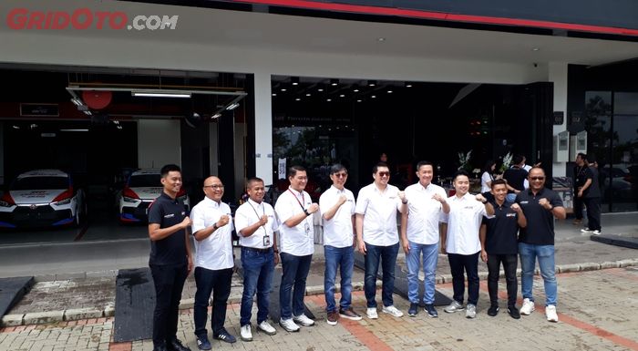 Seremoni peresmian GR Garage facelift