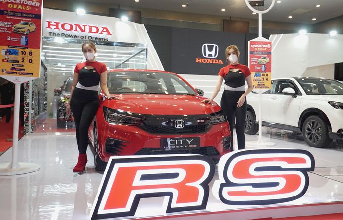 Honda City Hatchback RS ikutan mejeng di GIIAS Medan 2022