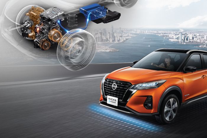 Nissan Kicks dipersenjatai motor listrik bertenaga 129 dk dan torsi 260 Nm