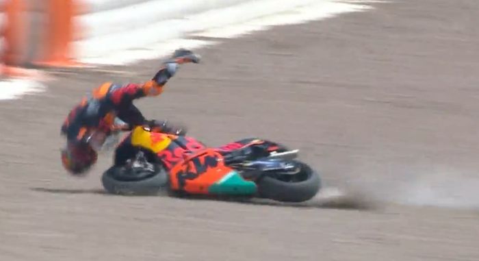 Mika Kallio kecelakaan di FP2 MotoGP Jerman