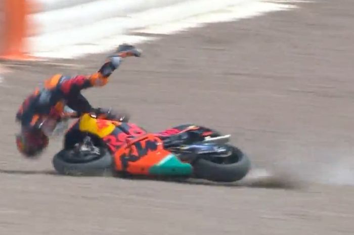 Mika Kallio kecelakaan di FP2 MotoGP Jerman