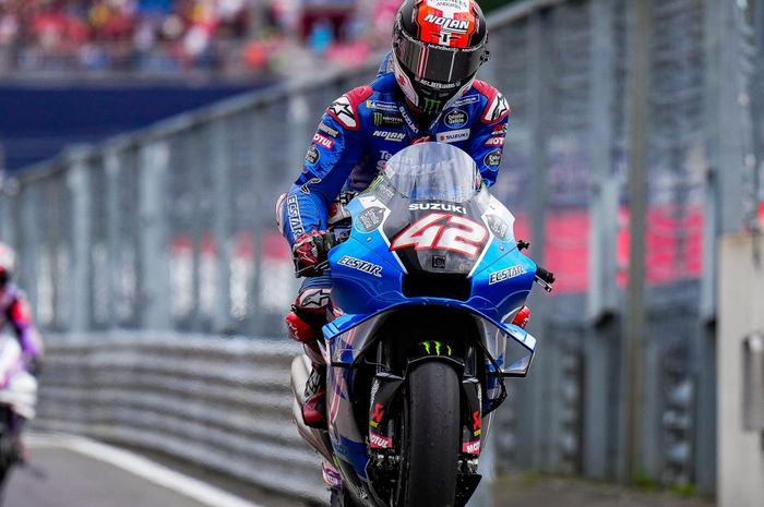 Jelang hadapi balapan MotoGP San Marino 2022, Alex Rins Waspadai Faktor Cuaca saat tampil di Sirkuit Misano