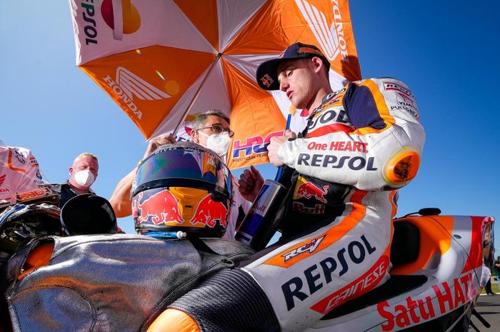Pol Espargaro heran melihat performa motor Honda RC213V yang berbeda dibandingkan tes pramusim MotoGP 2022