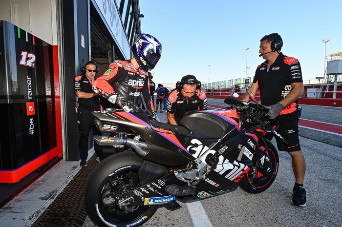 Setelah dicoba pada tes MotoGP Misano, Maverick Vinales akan pertimbangkan pakai sasis baru di MotoGP Aragon 2022