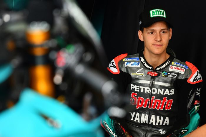 Fabio Quartararo bungkam para seniornya di sesi kualifikasi MotoGP Spanyol