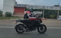 Penampakan Yamaha Byson FI, Tepergok Lagi Wara-Wiri Di Jalan