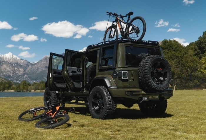 Modifikasi Jeep Wrangel JL paduan gaya khas Amerika dan Italia