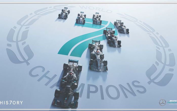 Mercedes juara konstruktor F1 2020