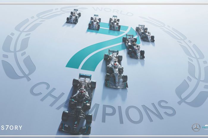 Mercedes juara konstruktor F1 2020