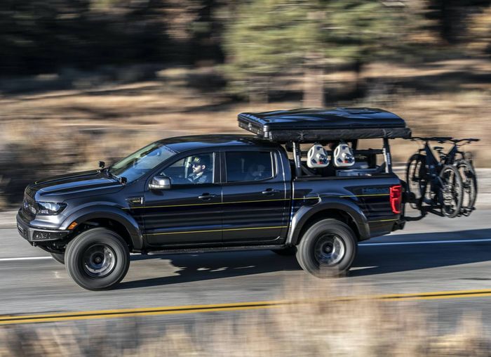 Modifikasi Ford Ranger gaya overland yang dijuluki 