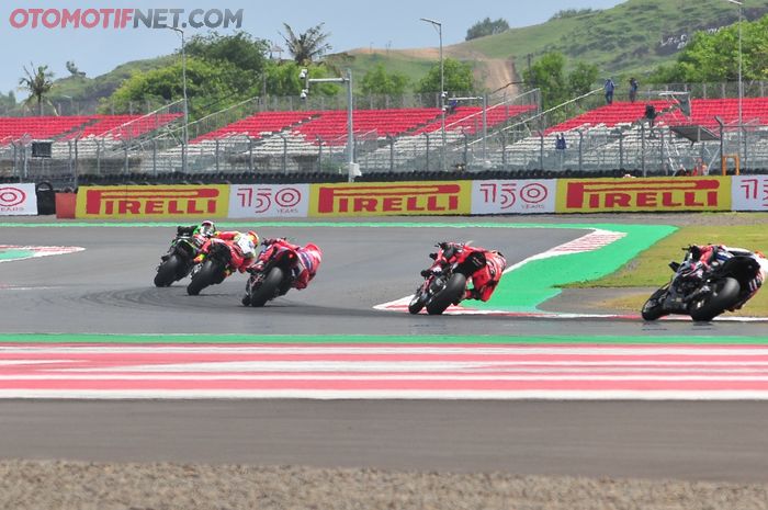 WSBK Mandalika berlangsung dalam kondisi sangat panas