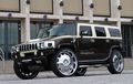 Hummer H2 Dub Style, Bodi Dual Tone, Pasang Pelek Blink-blink 30 Inci