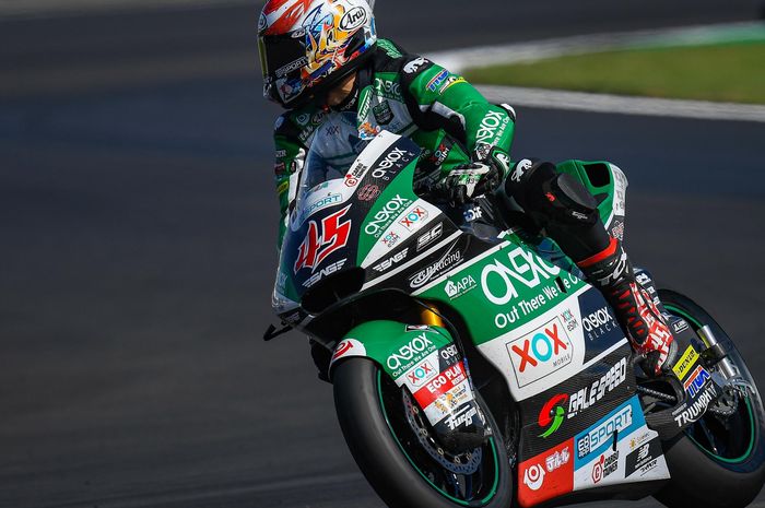 Tetsuga Nagashima berhasil menjadi yang tercepat sementara Andi Gilang berada di posisi ke-31, berikut hasil FP1 Moto2 San Marino 2019