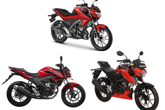Yamaha V-ixion R, Honda New CB150R SF, Suzuki GSX-S150