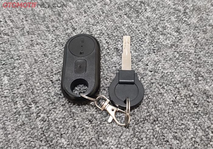 Kunci Charged Maleo dilengkapi dengan remote