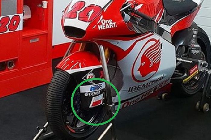 Motor Moto2 Dimas Ekky Pratama saat tes pra musim di Jerez beberapa hari lalu